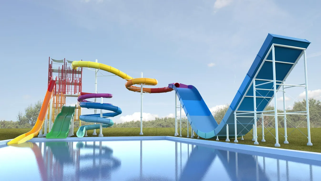 Ötemeletes csúszdapark várja a nyaralókat Tiszakécskén