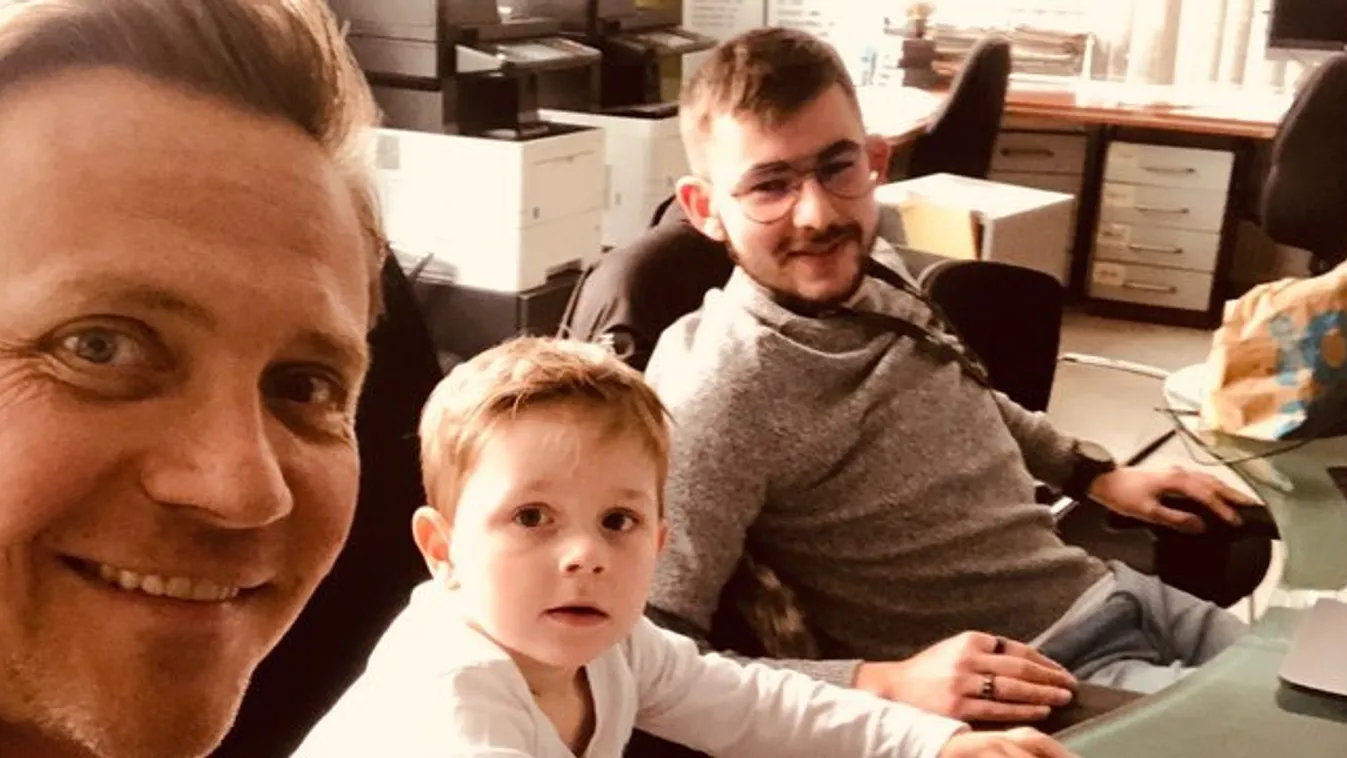 Tévés vagy zenész lesz Gönczi Gábor kisfia
