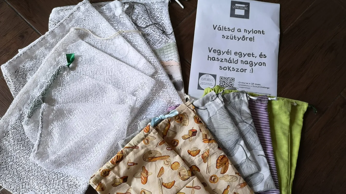 Szütyő Challenge: nejlon helyett használj textilt!