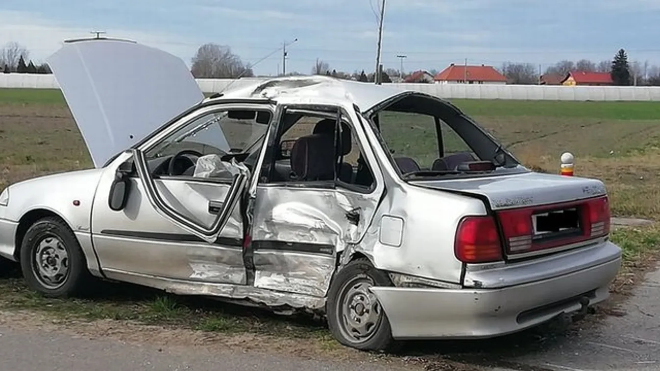 Halálos baleset történt az 55-ös főúton - Egy ember vesztette életét az ütközésben