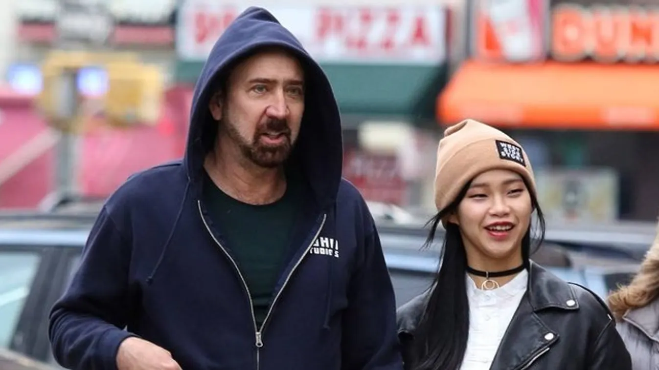 Nicolas Cage új barátnője évekkel fiatalabb, mint a színész fia