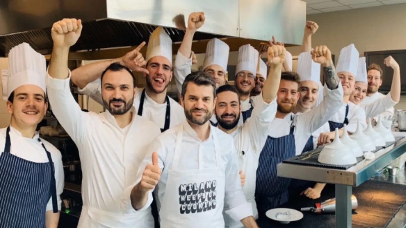 Egy hashtag alatt összefogtak a milánói séfek