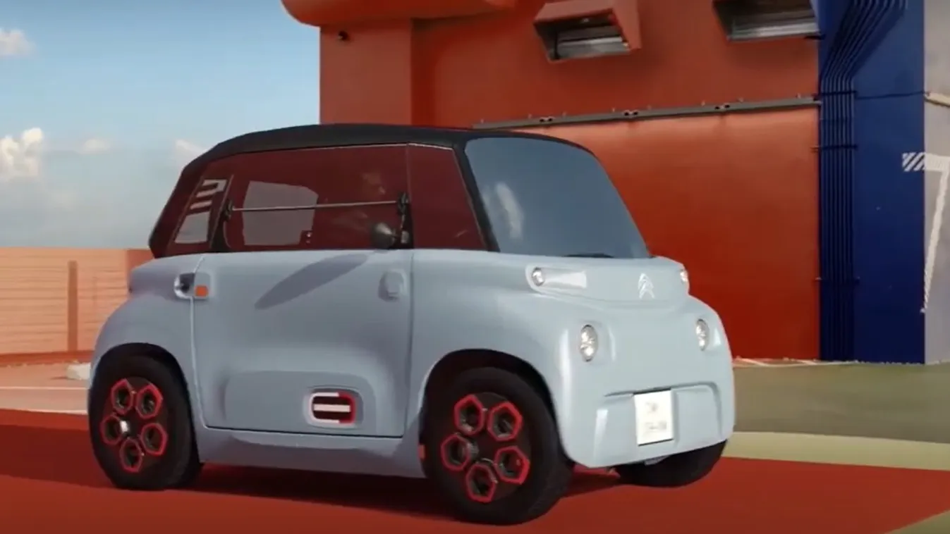 Jogosítvány nélkül vezethető az új elektromos autó