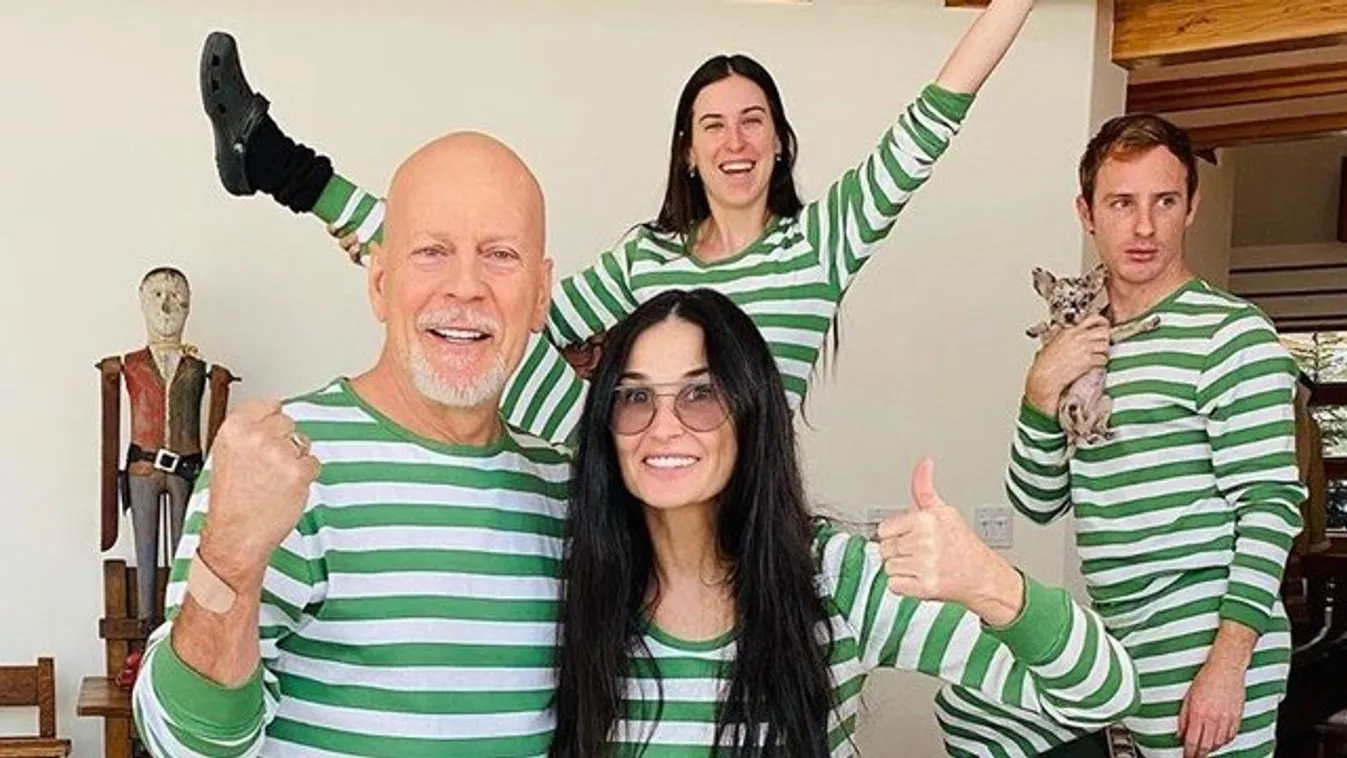 Gyerekeikkel vonult karanténba Bruce Willis és Demi Moore