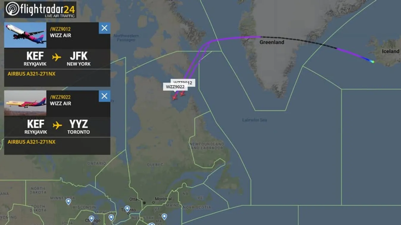 Észak-Amerikáig repültek a WizzAir gépei az ott rekedtekért