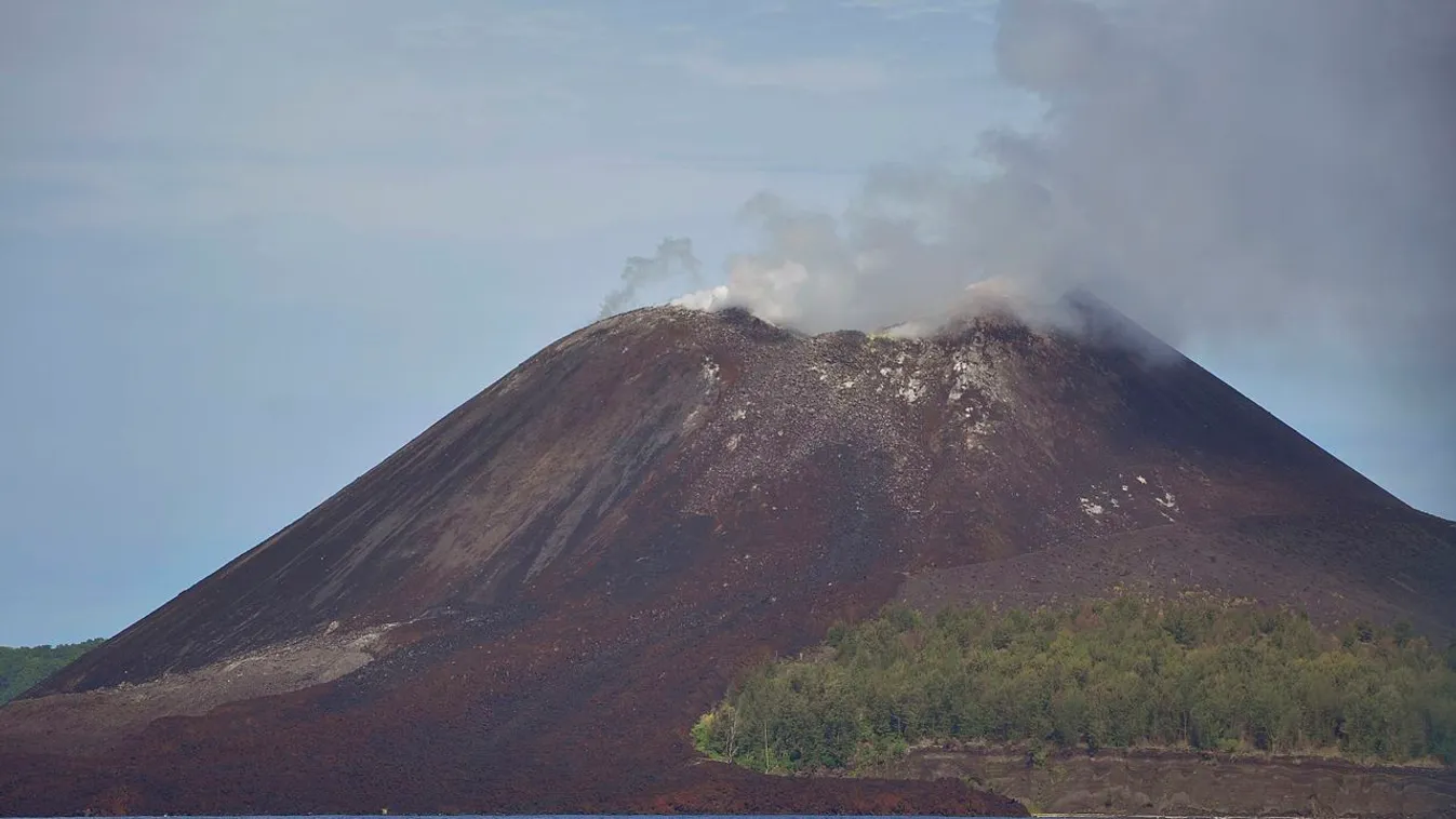 Ismét kitört az Anak Krakatau-vulkán