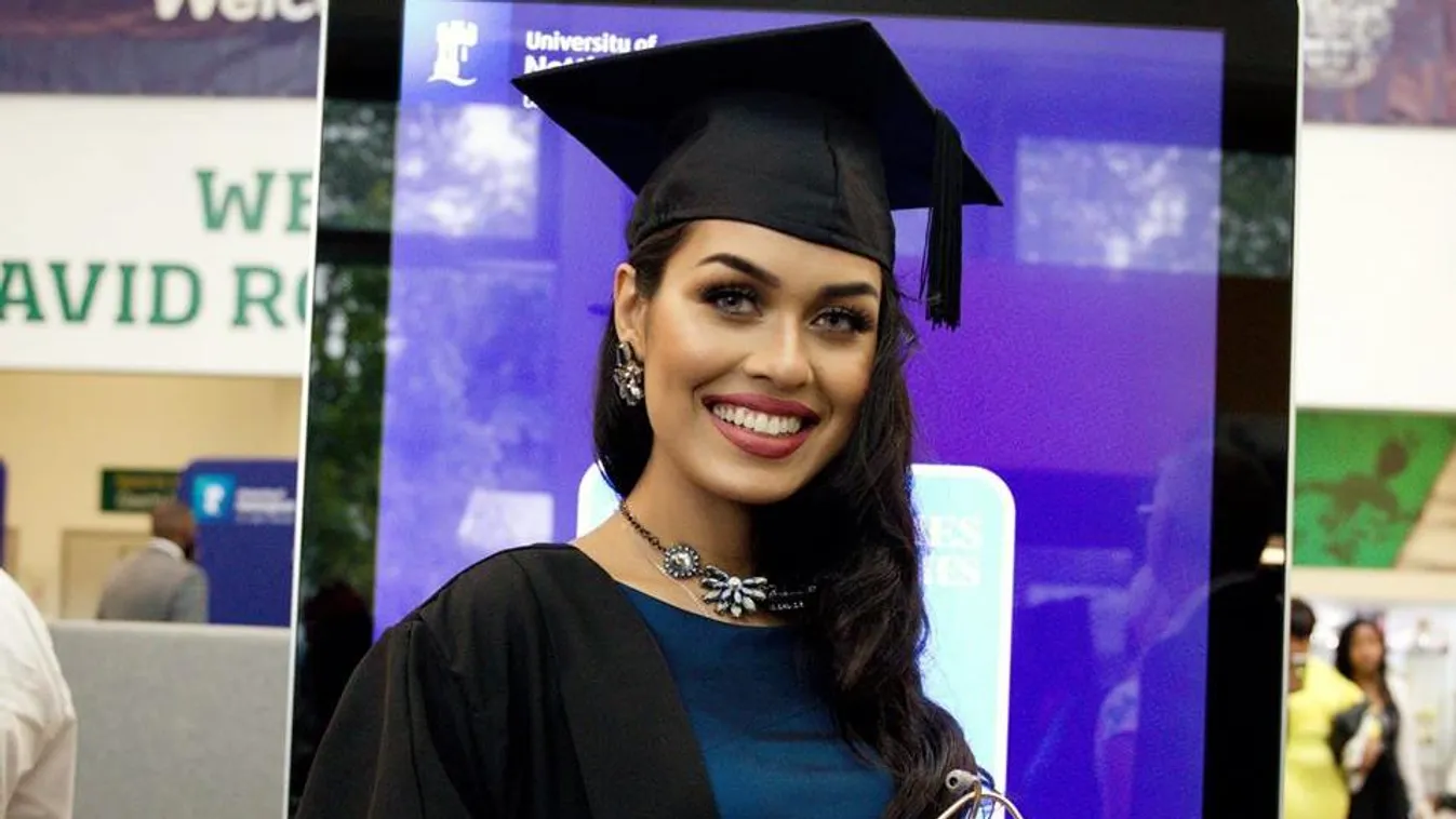 Miss Anglia leteszi a koronáját, hogy orvosként dolgozhasson a járvány idején