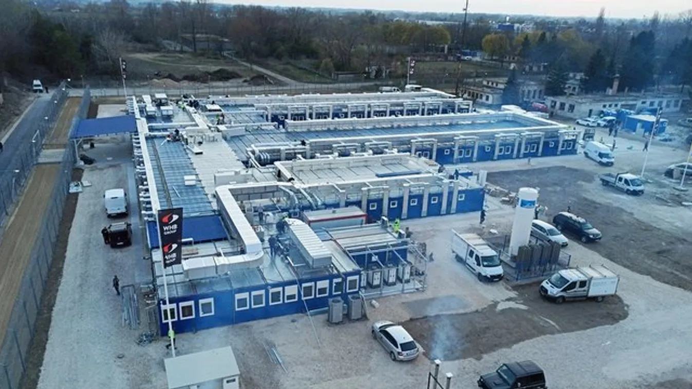 Elkészült a mobil járványügyi kórház Kiskunhalason