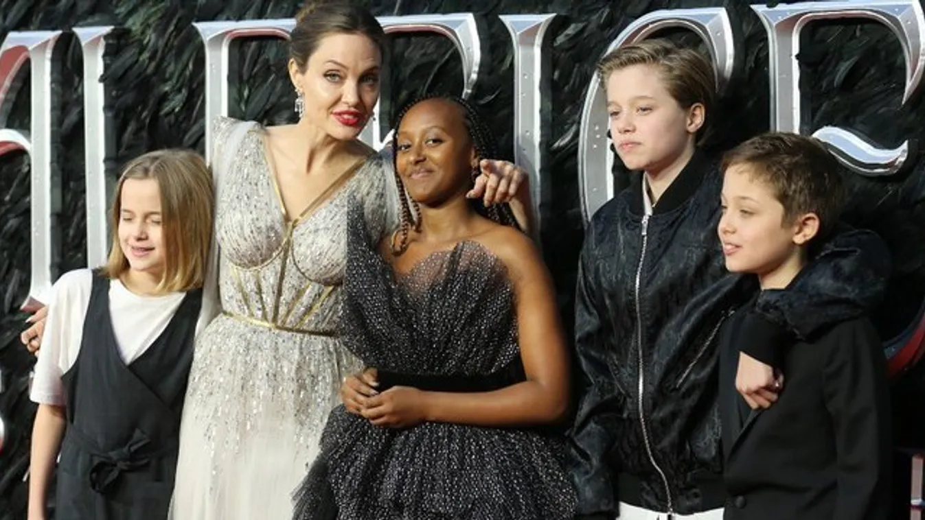 Házi karanténba került Angelina Jolie és hat gyermeke