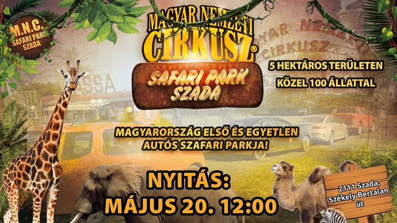 Megnyílt hazánk egyetlen autós szafariparkja