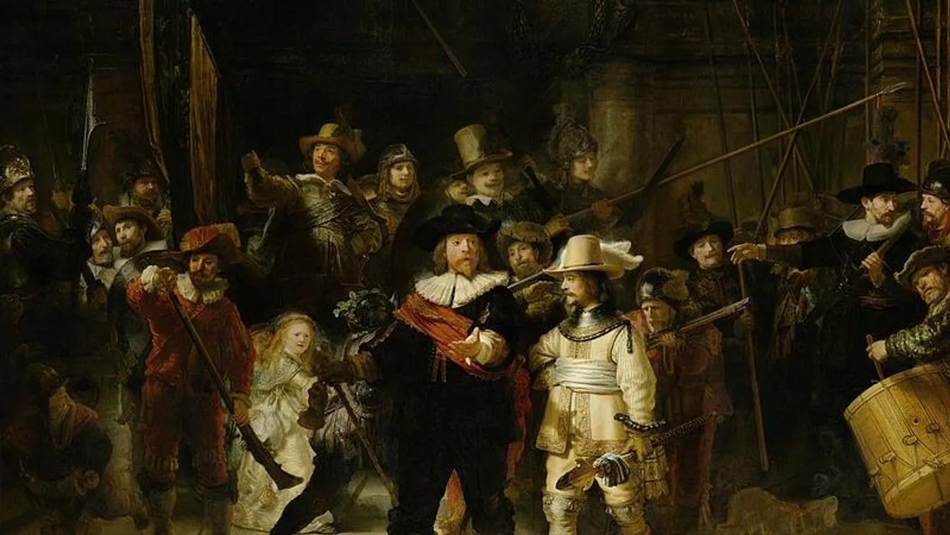 Rembrandt Éjjeli őrjáratát még sosem láttuk ilyen közelről