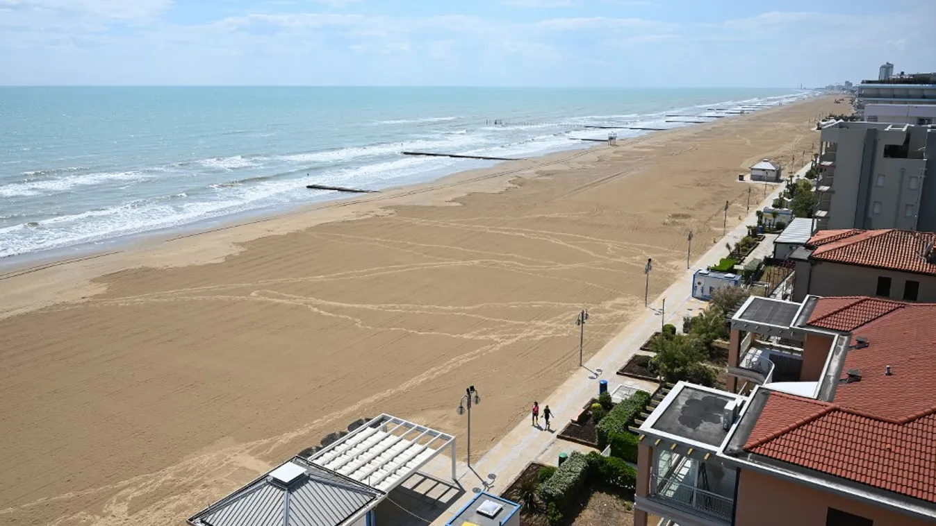 Jesolo tengerparti szállodái megteltek külföldi turistákkal