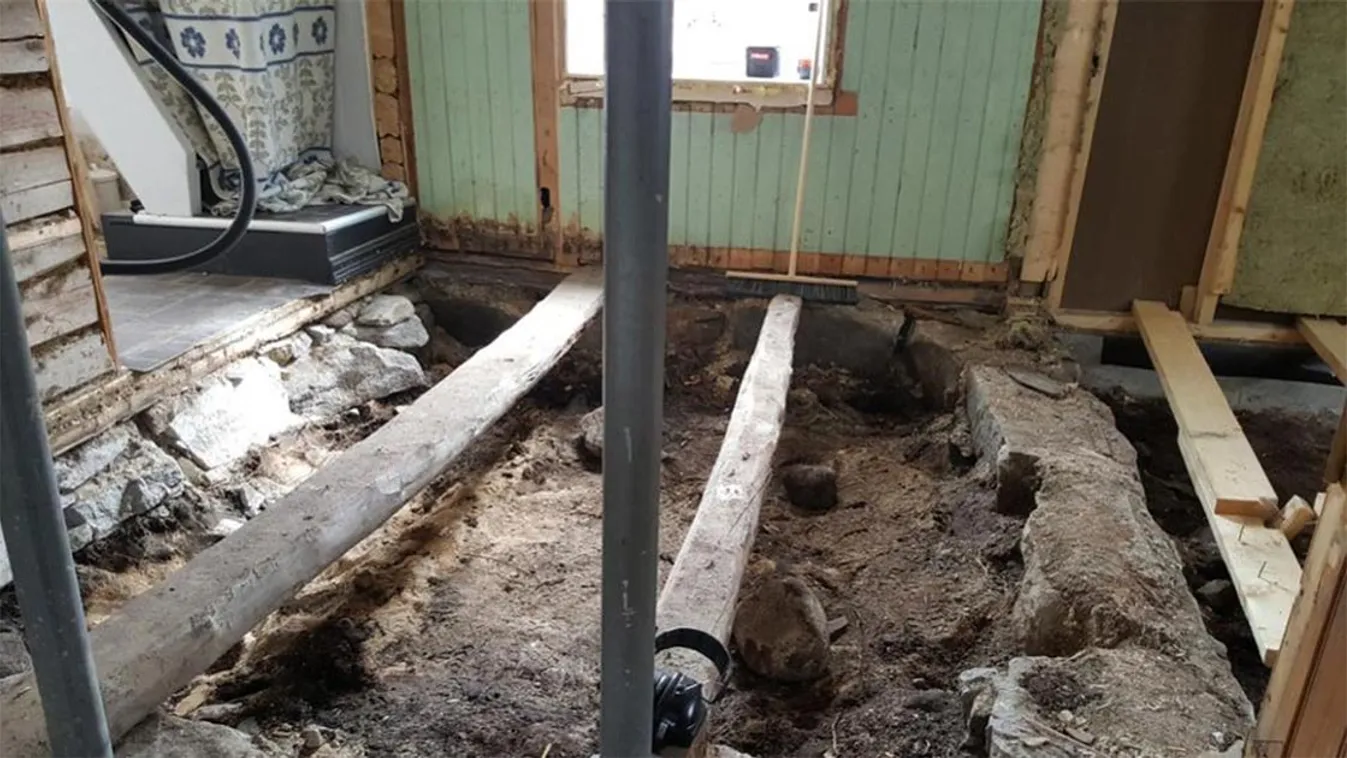 Lakásfelújítás során találta meg a viking leleteket a házaspár