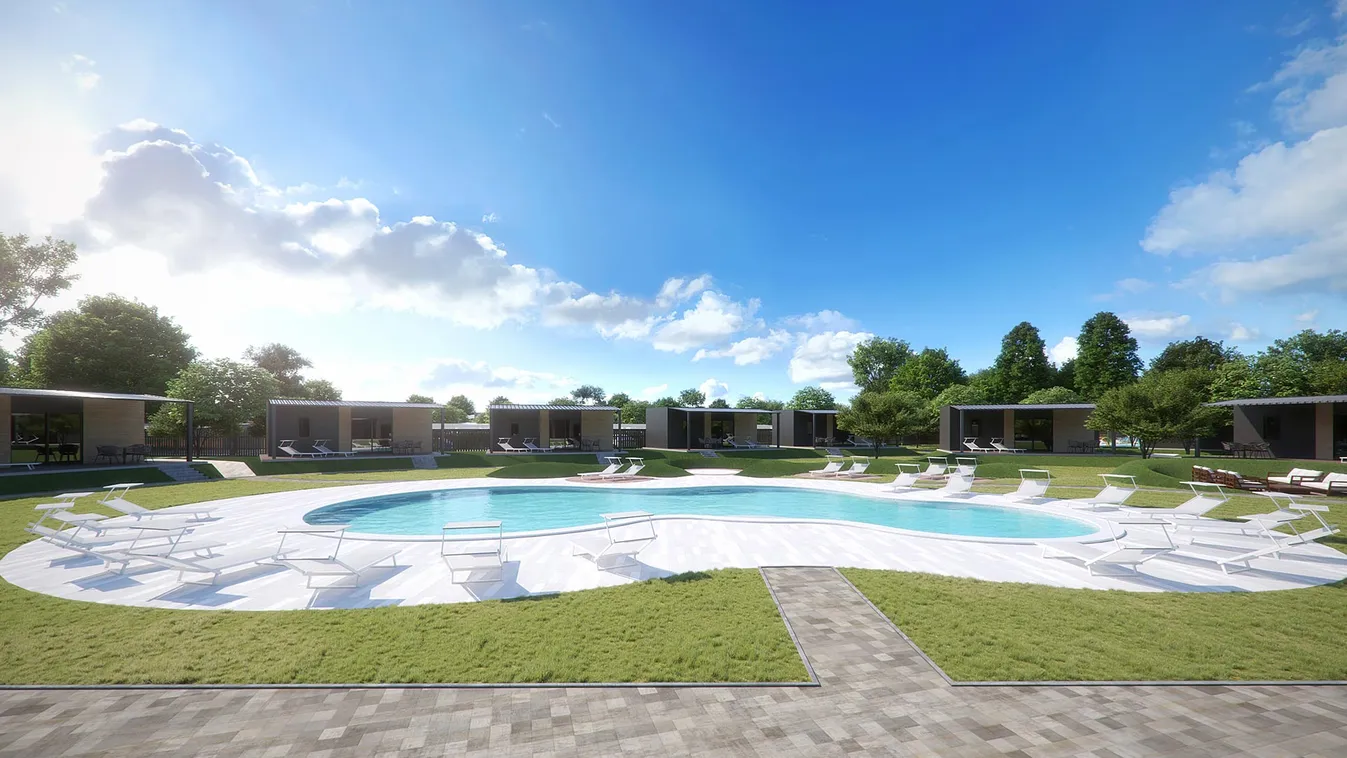 Igazi wellnessélményben lehet része ebben az új luxusglampingben
