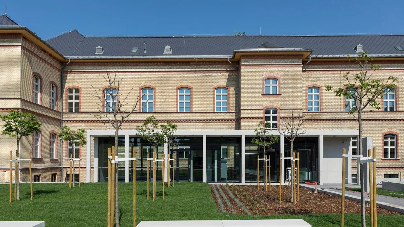 Még rovarhotel is épült a Városliget melletti új kertben