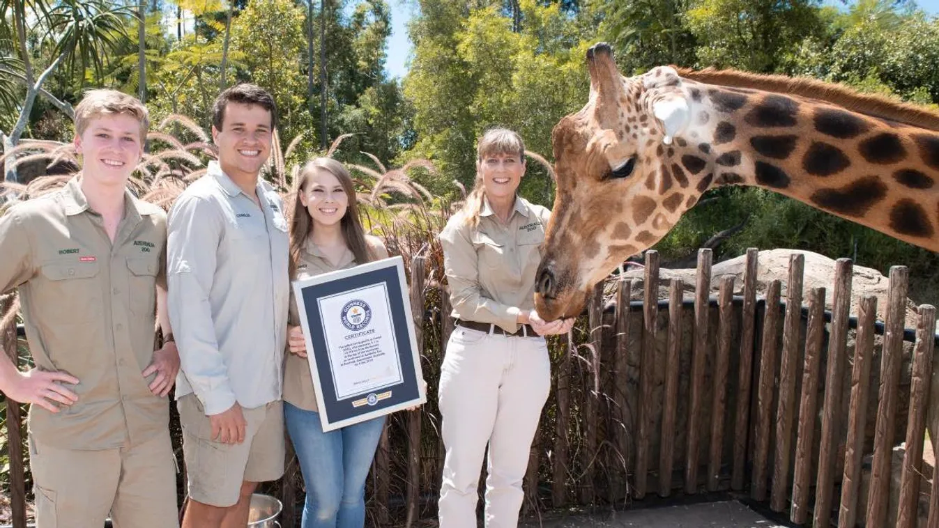 Steve Irwin lánya szó szerint hatalmas bejelentést tett