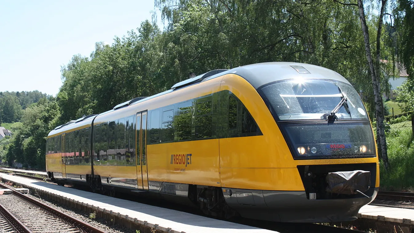 A RegioJet új vasúti járatot indít a Budapest-Bécs-Brünn-Prága útvonalon