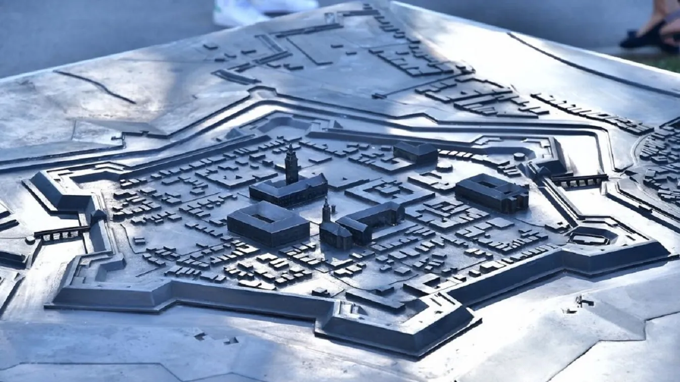 Új, 3D-s makett mutatja be Károlyváros legszebb épületeit
