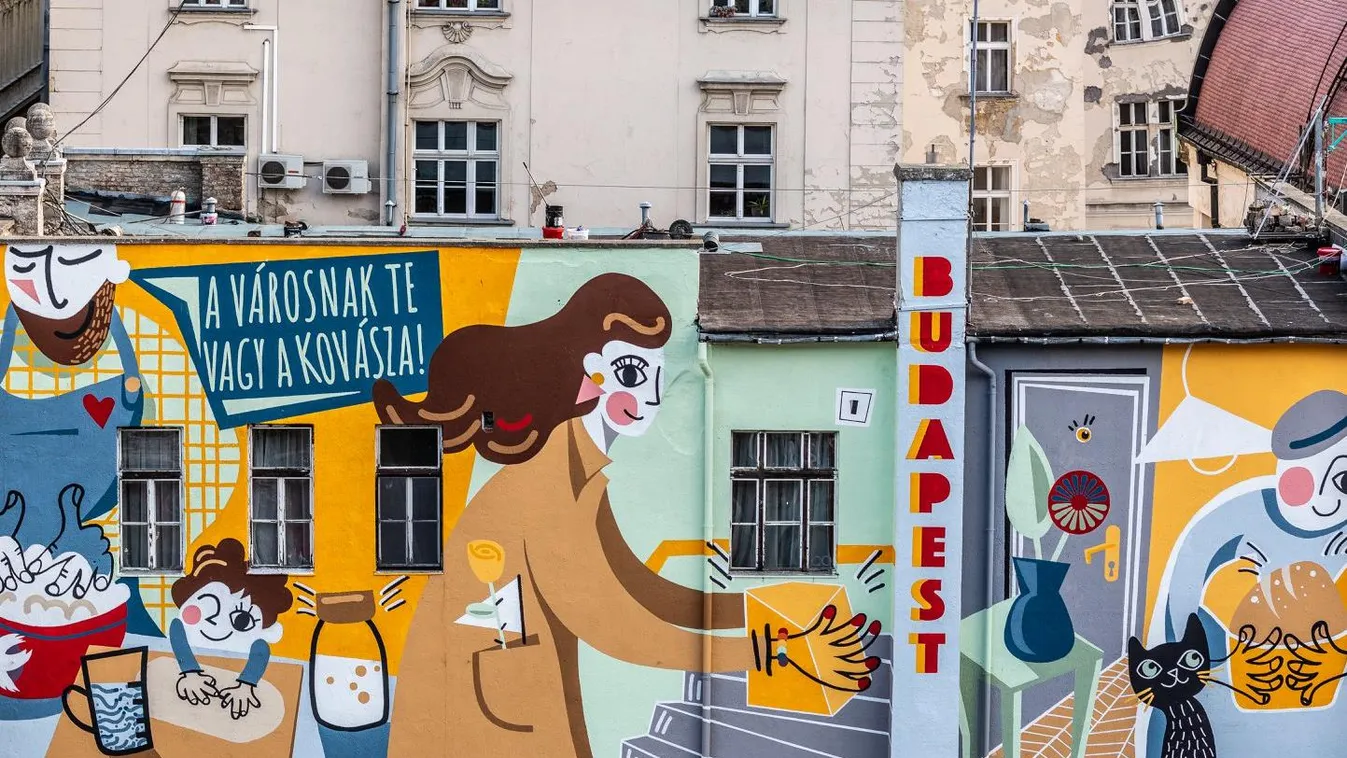 Falfestmény állít emléket a kovászoskenyér-sütésnek