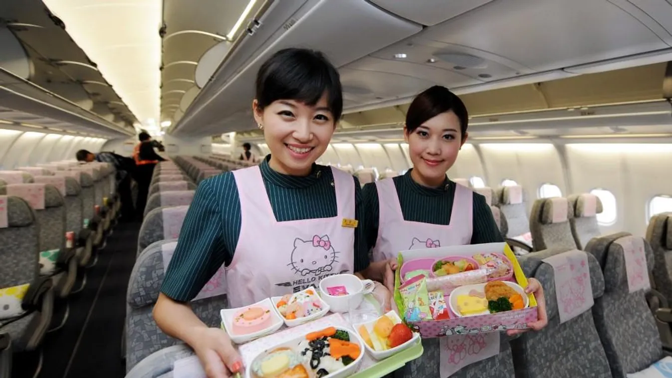Az EVA Air bemutatta Hello Kitty repülőgépét, amely sehova sem viszi el az utasokat