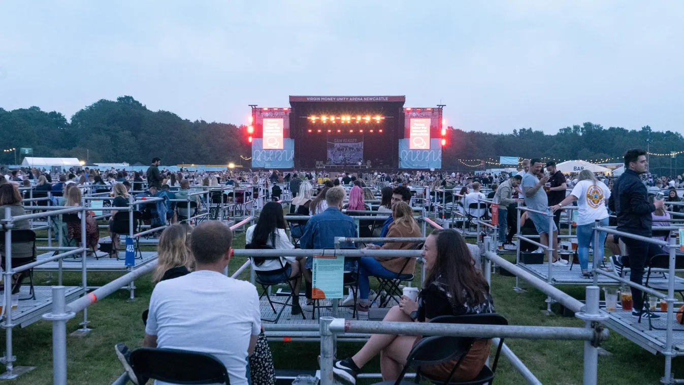 Angliában megmutatták, hogy nézhetnek ki a jövő fesztiváljai