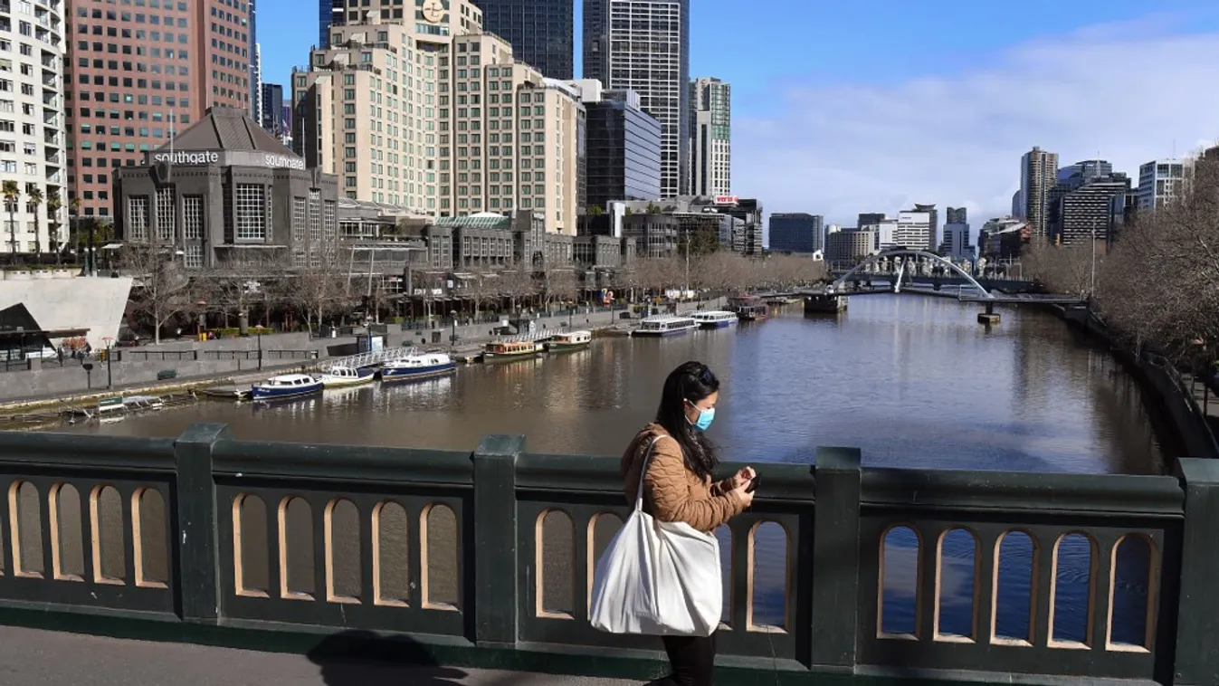 Ismét szinte teljesen elnéptelenedtek Melbourne utcái