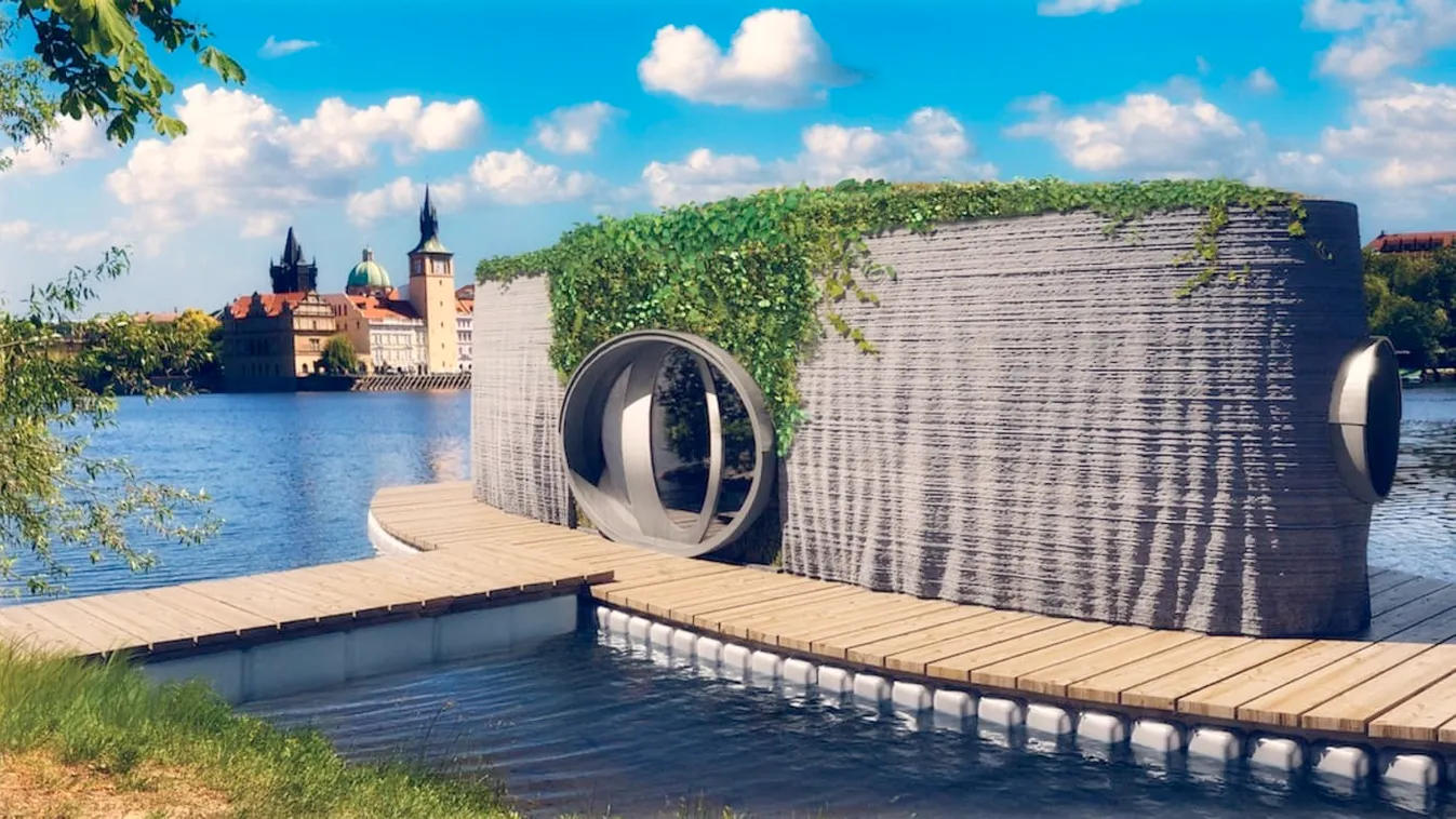 Egy napba sem telt elkészíteni Csehország első, 3D-nyomtatott házát