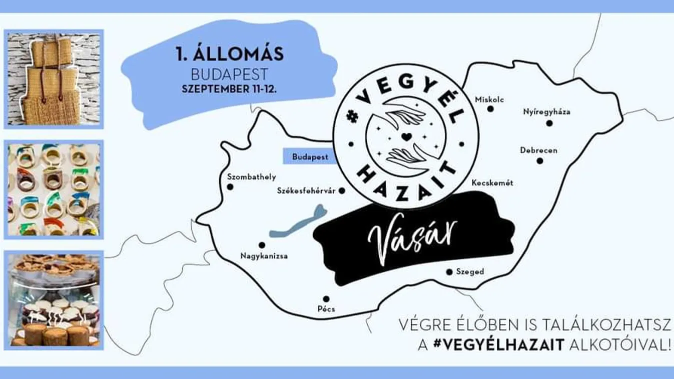 A vásár, ahol kilépnek az online világból a #vegyélhazait csoport alkotói