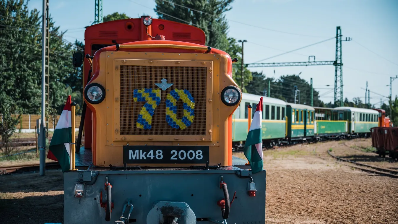 70 éves a balatonfenyvesi kisvasút: folytatódnak a felújítások a vonalon