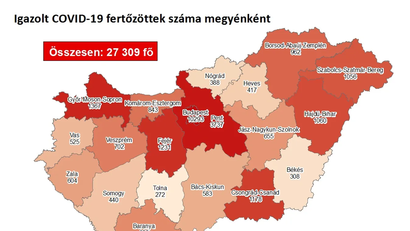 Németország egyre több megyénket nevezi meg vírus szempontból kockázatosnak