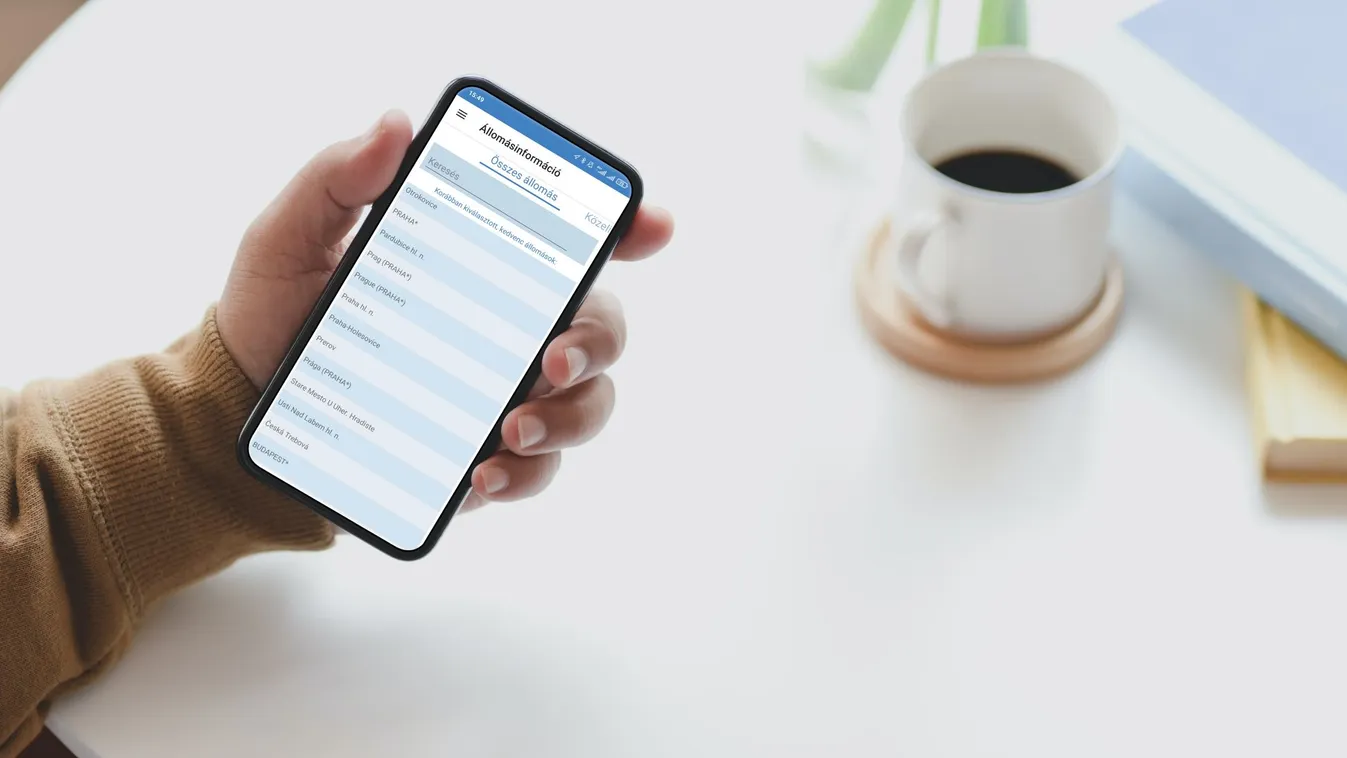 Új funkciókkal bővült a MÁV app