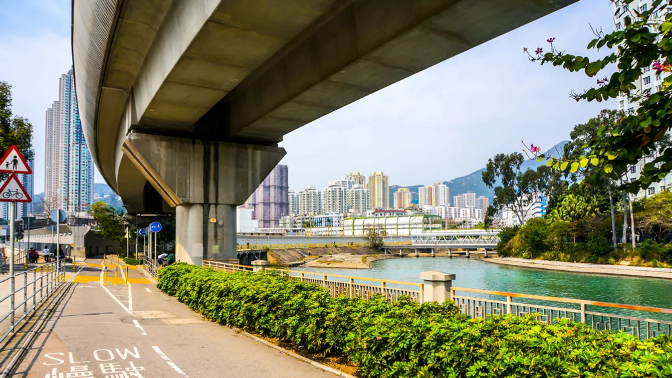 Elkészült Hongkong új, 60 km hosszú biciklis útja, mégis háborognak a kerékpárosok
