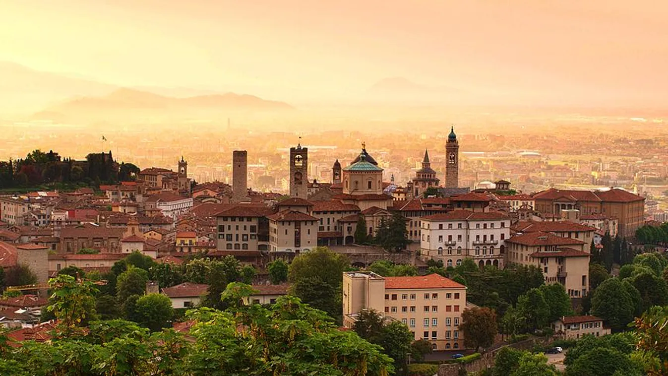 Az olaszországi Bergamo megmutatta hatalmas szívét