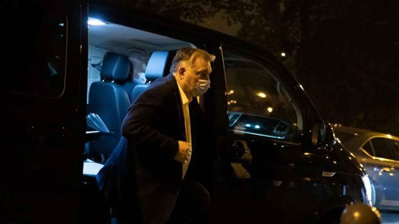 Az operatív törzs ülésével kezdte a napot Orbán Viktor