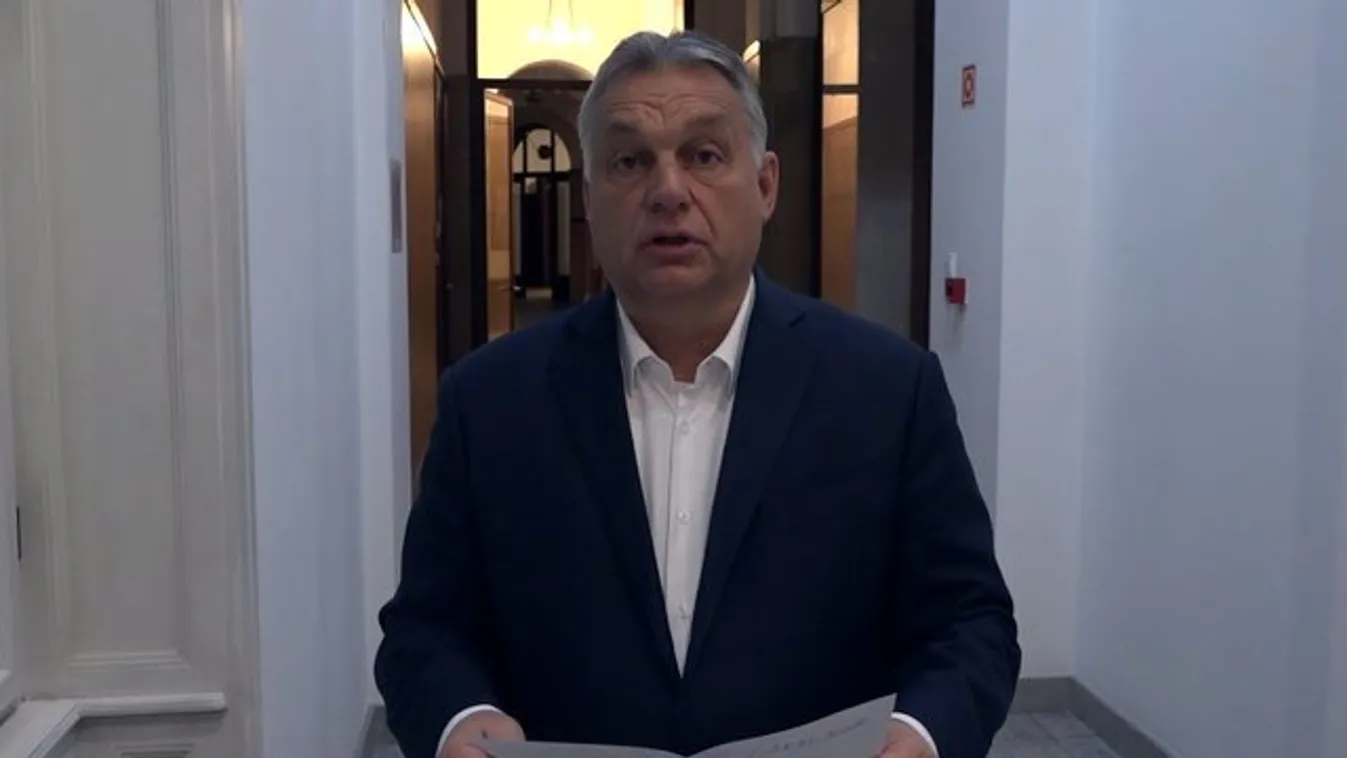 Orbán Viktor: A helyzet nehéz, de le a kalappal az egészségügyi dolgozók és a tanárok előtt – videó