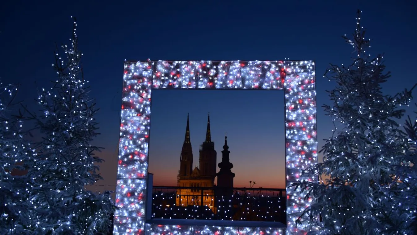 Így fog kinézni idén a zágrábi advent