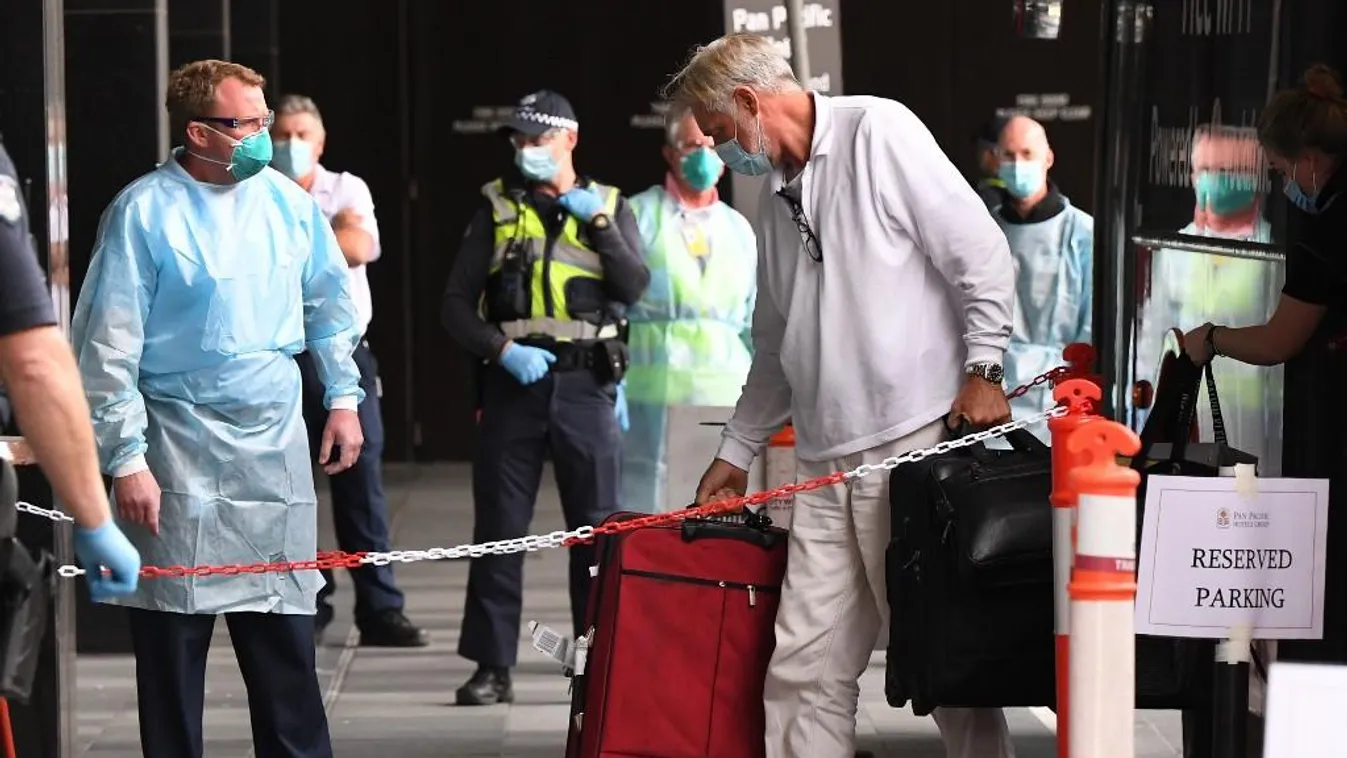 Öt hónap után először érkezett nemzetközi járat Melbourne-be