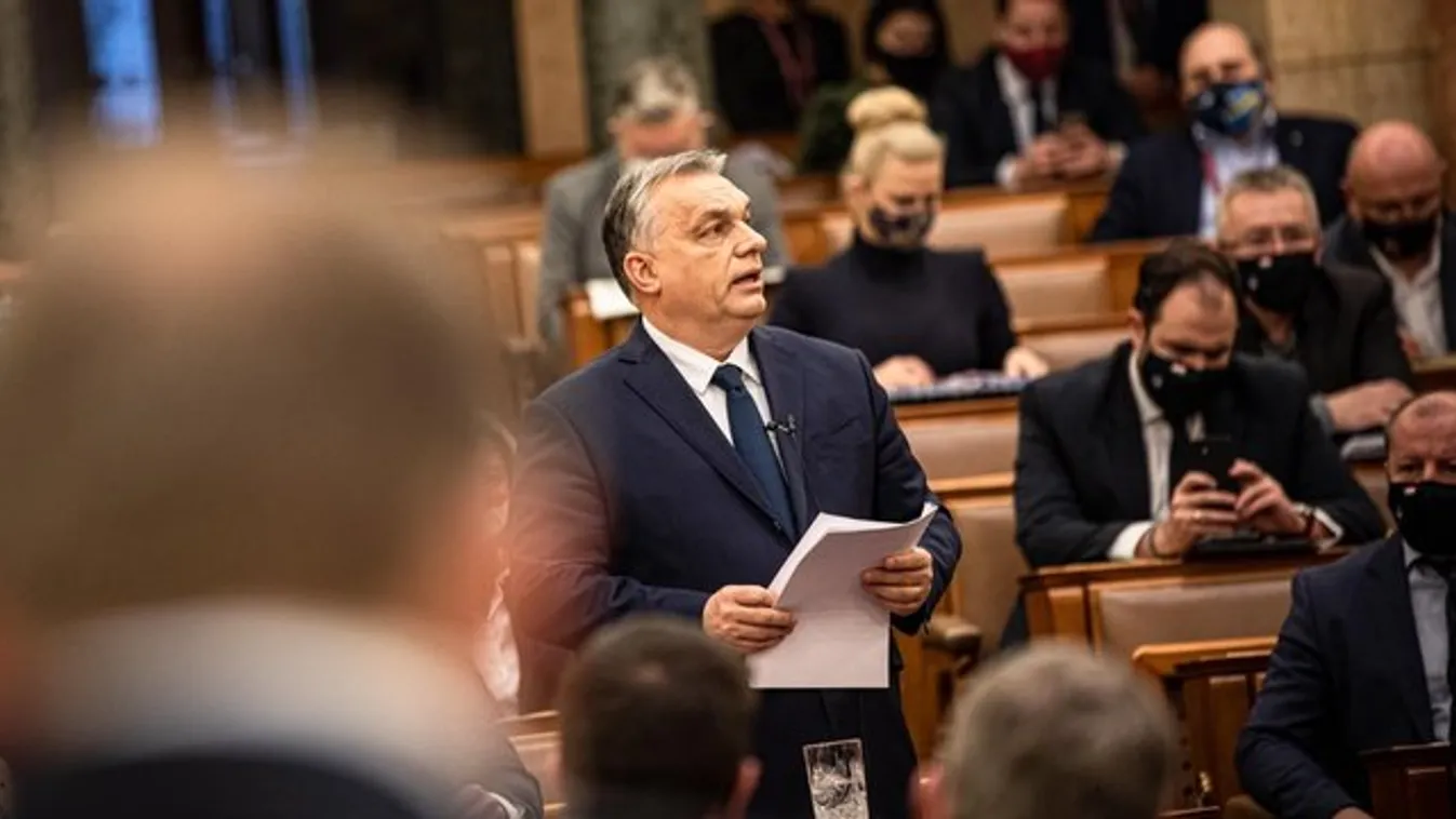 Orbán Viktor lemosta a baloldalt a parlamentben: Önök felsunnyogtak Gyurcsány listájára