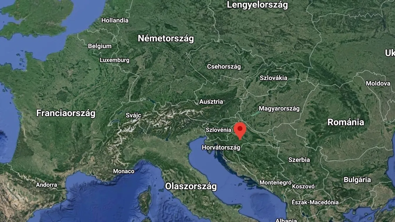 Magyarországon is érezték a hétfő reggeli horvátországi földrengést