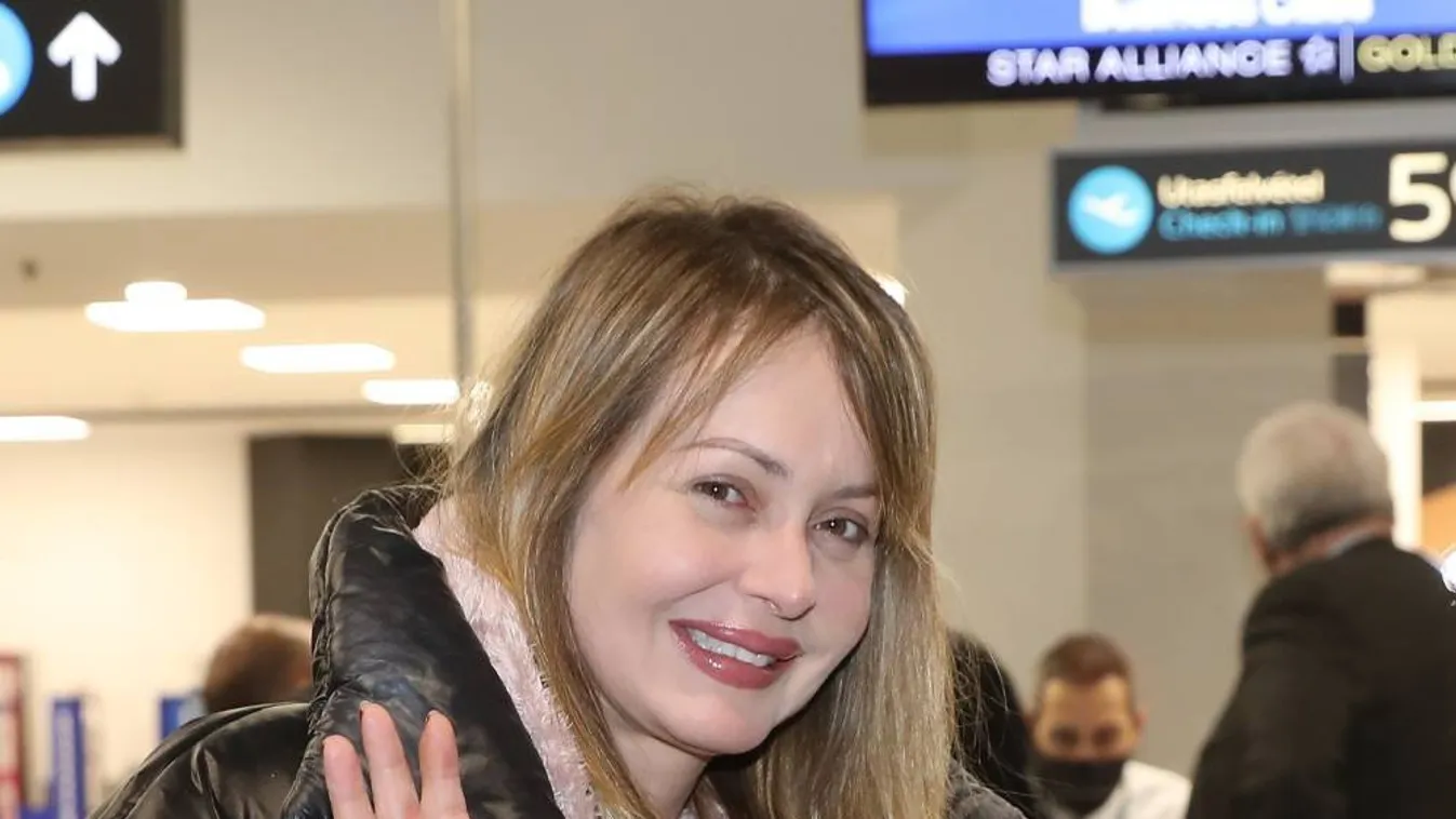 Így búcsúzott el a magyaroktól Gaby Spanic: itt az utolsó fotó róla és a kisfiáról a repülőtérről