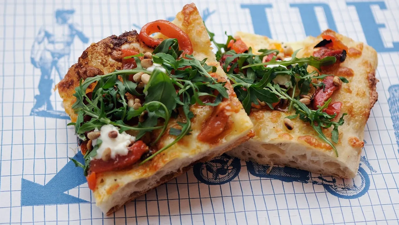 Friss és ropogós, római pizzaszeletet áruló bár nyílt a Pozsonyi úton