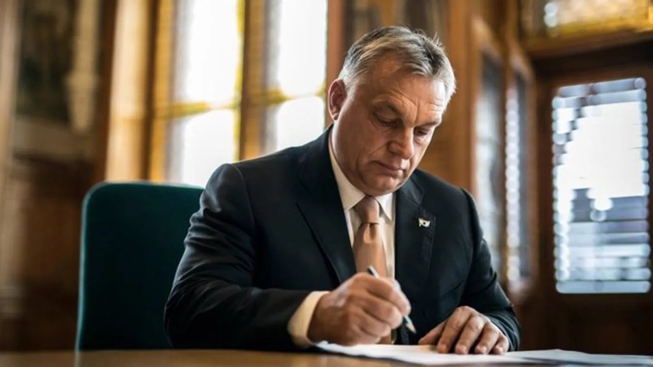 Megható sorokkal köszöntötte Armin Laschetet Orbán Viktor