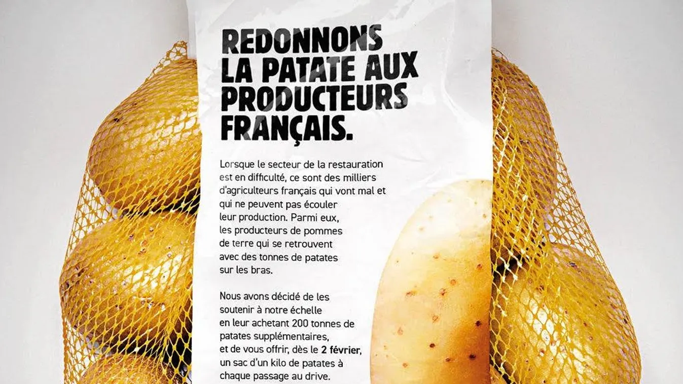 Most a francia Burger King nyújtott segítő kezet egy pácban lévő ágazatnak