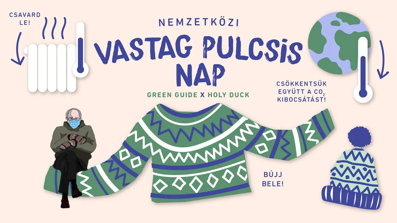 Sapka, sál a nappaliban - Még csatlakozhatunk a nemzetközi vastag pulcsis naphoz