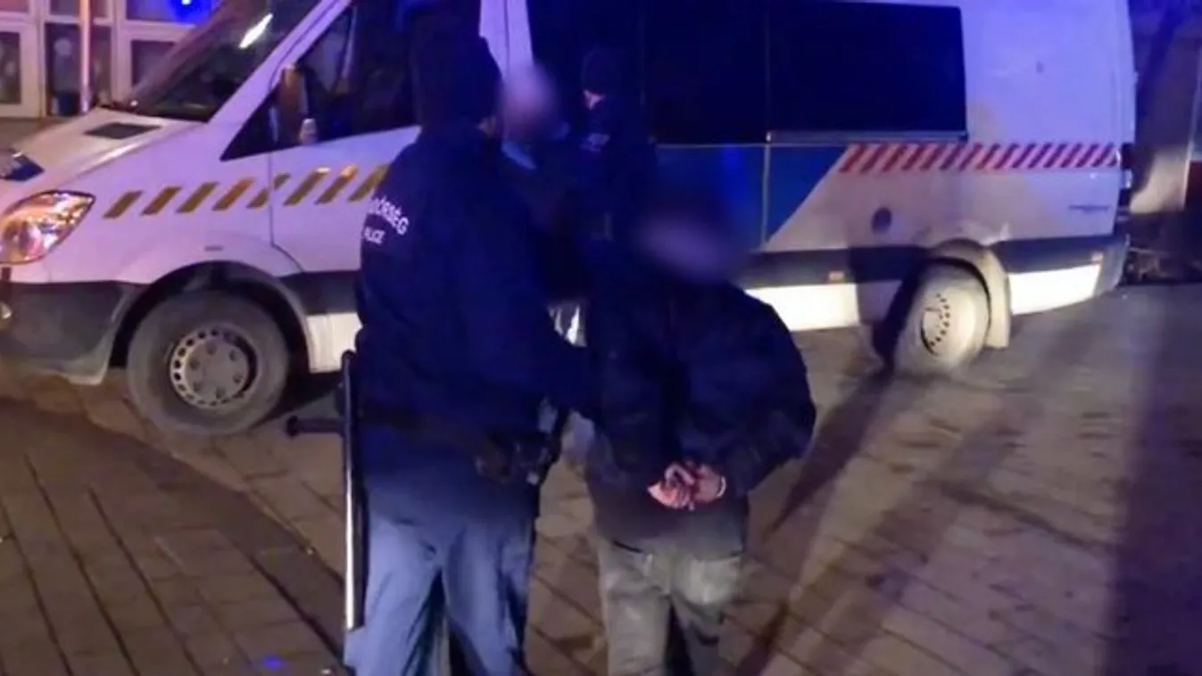 Három órán belül három üzletet próbált kirabolni a budapesti banda – videó