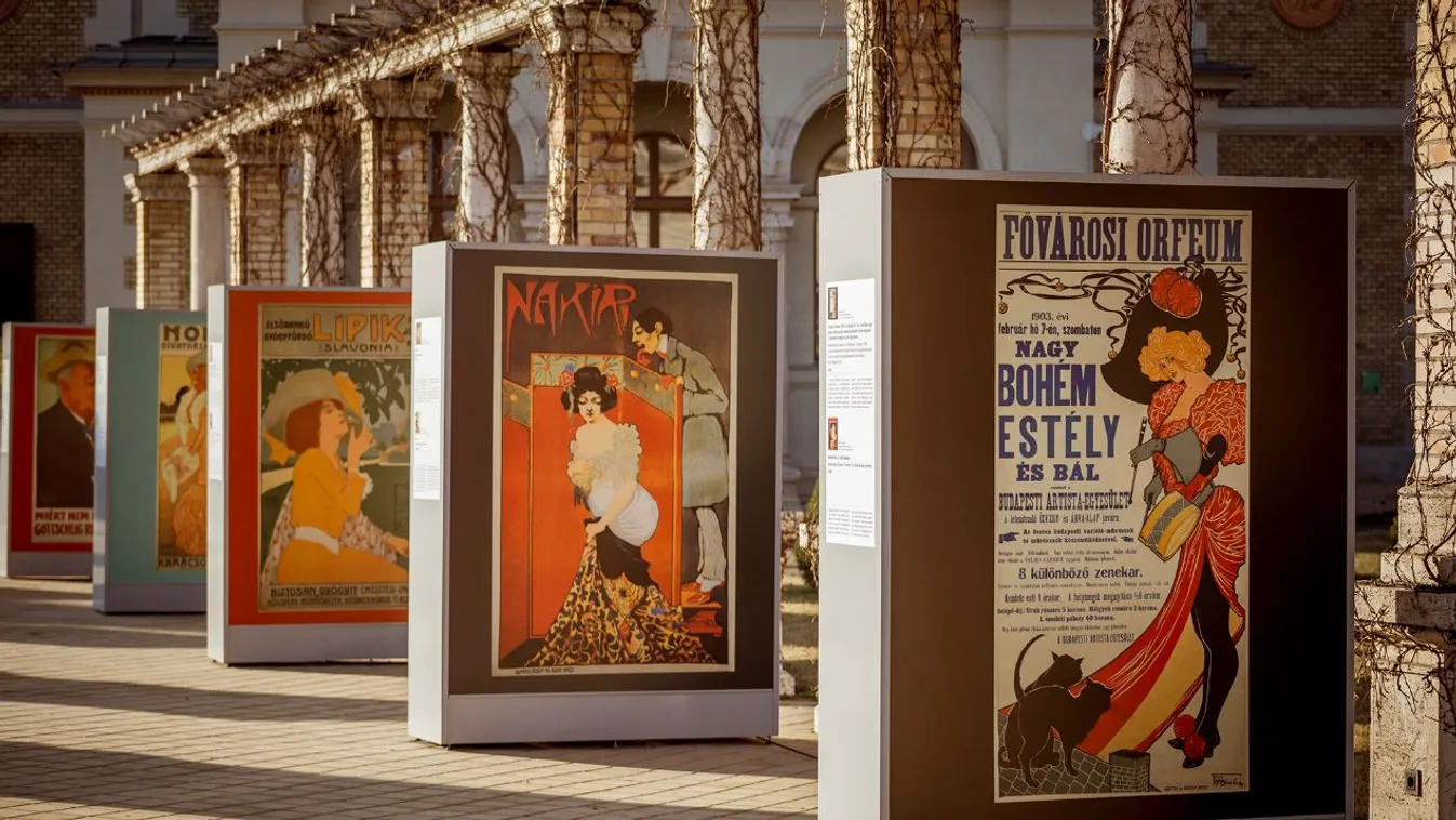 Botrányokkal és pletykákkal fűszerezett 20. századi plakátok a Várkert Bazár teraszán