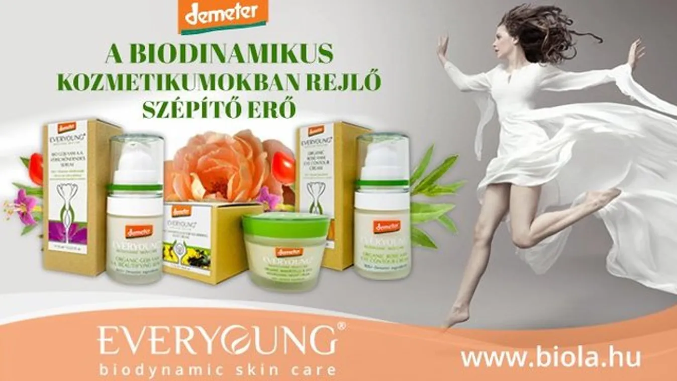 A biodinamikus kozmetiumokban rejlő erő (x)