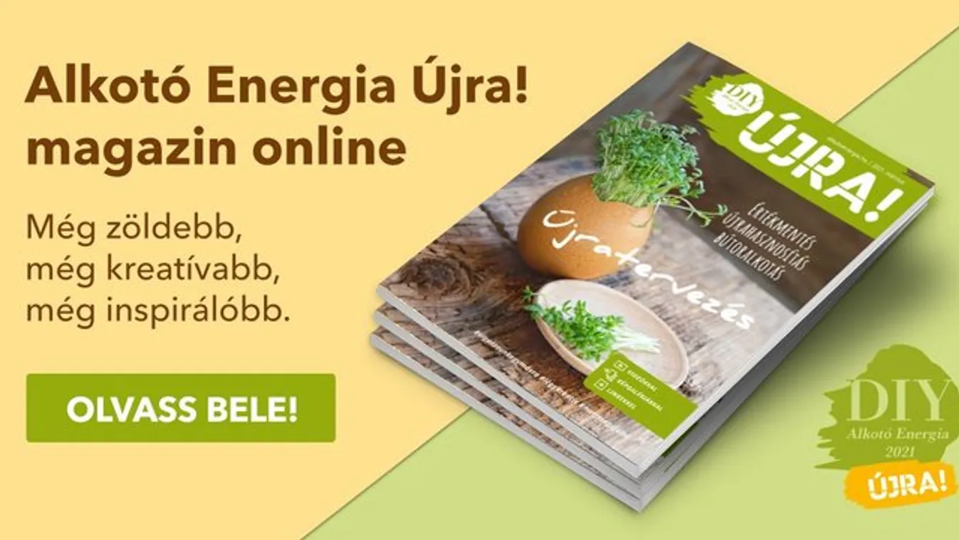 Tavasszal nem kezdünk új életet: a régit kell újrahasznosítanunk (x)