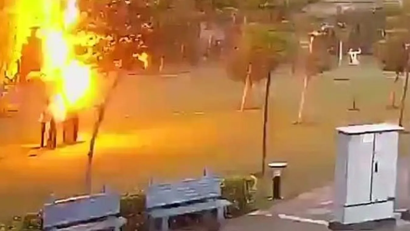 Egy fa alatt húzták meg magukat a viharban, villám csapott beléjük – felkavaró videó