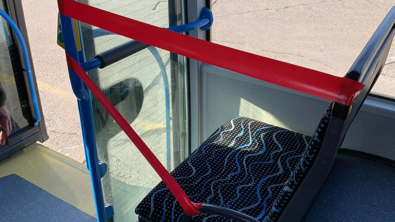 A járvány miatt újabb intézkedéseket vezetnek be a fővárosi buszokon